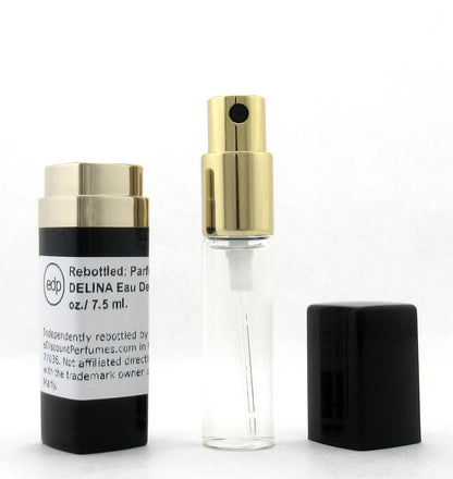 Rebottled: Parfums De Marly DELINA Eau De Parfum Refillable Spray 0.25 oz./ 7.5 ml.