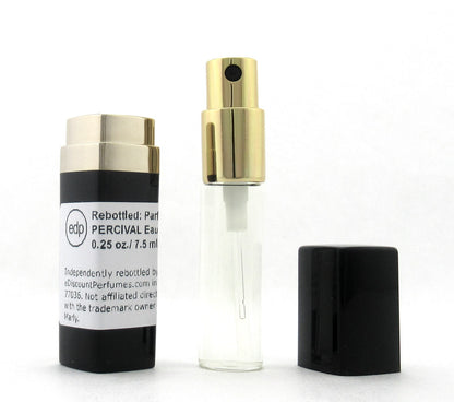 Rebottled: Parfums De Marly PERCIVAL Eau De Parfum Refillable Spray 0.25 oz./ 7.5 ml.