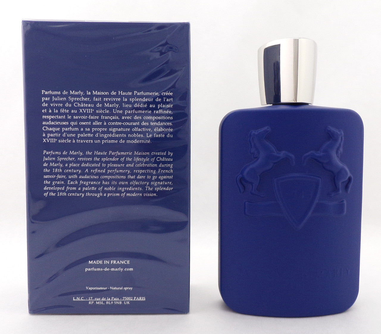 PERCIVAL by Parfums de Marly 6.7 oz. Eau de Parfum Spray for Men. New Damaged Box