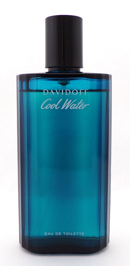 COOL WATER by Davidoff 4.2 oz. Eau de Toilette Spray for Men. Tester w/Cap NO BOX Lower Fragrance Level