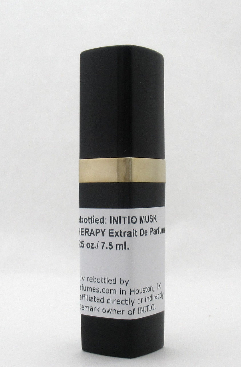 Rebottled: INITIO Musk Therapy Extrait De Parfum Refillable Spray 0.25 oz./ 7.5 ml. NO BOX