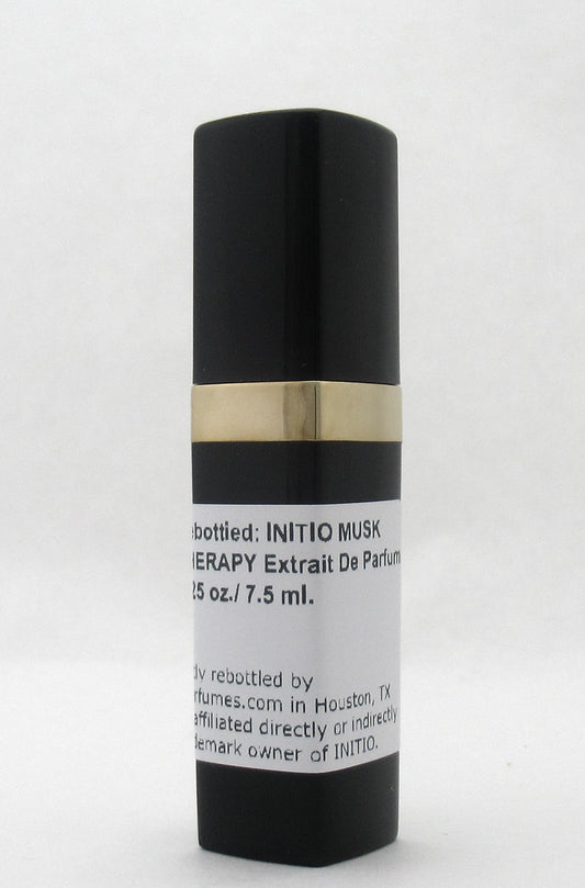 Rebottled: INITIO Musk Therapy Extrait De Parfum Refillable Spray 0.25 oz./ 7.5 ml. NO BOX