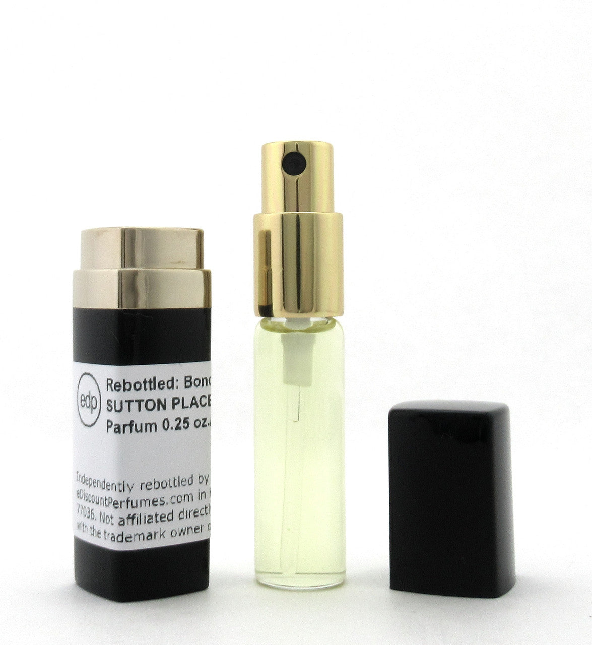 Rebottled: Bond No. 9 SUTTON PLACE Eau De Parfum Refillable Spray 0.25 oz./ 7.5 ml.