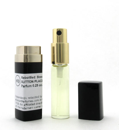 Rebottled: Bond No. 9 SUTTON PLACE Eau De Parfum Refillable Spray 0.25 oz./ 7.5 ml.