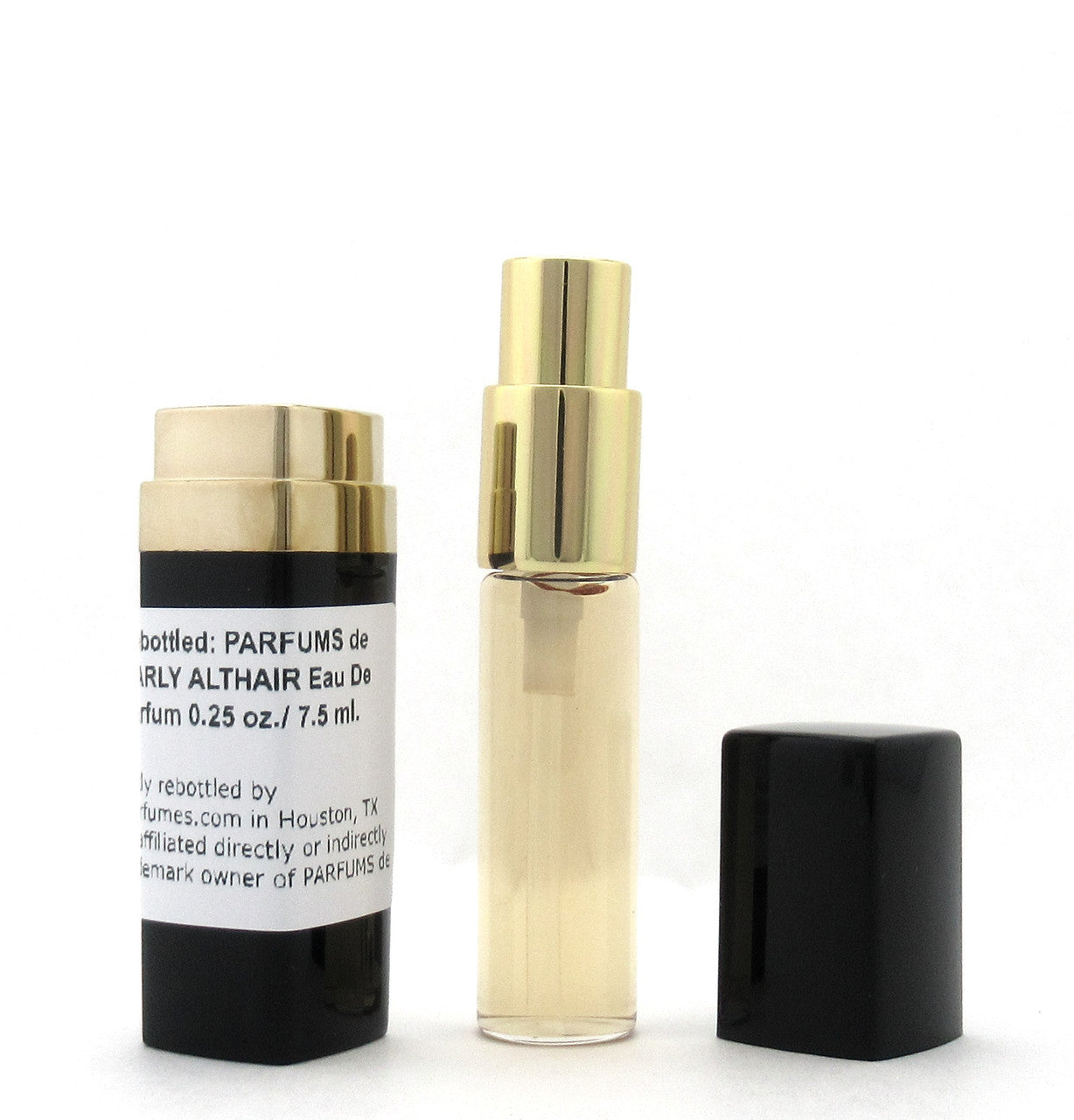 Rebottled: PARFUMS de Marly ALTHAIR Eau De Parfum Refillable Spray 0.25 oz./ 7.5 ml.