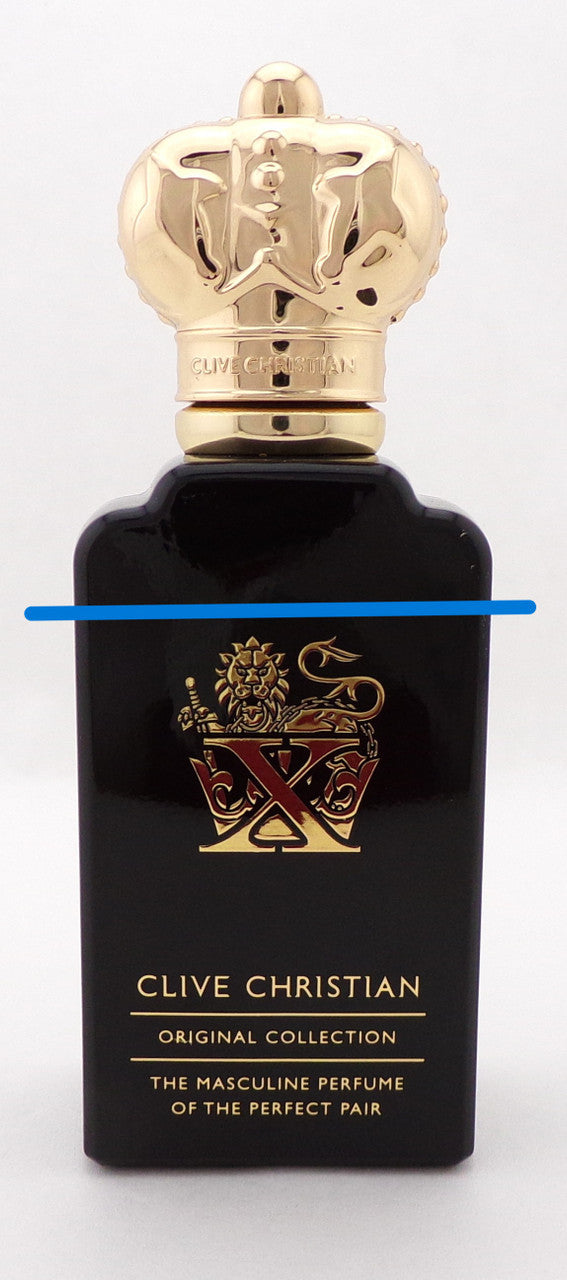 X Masculine by Clive Christian 1.7 oz. Parfum Spray for Men. NO BOX Lower Fragrance Level