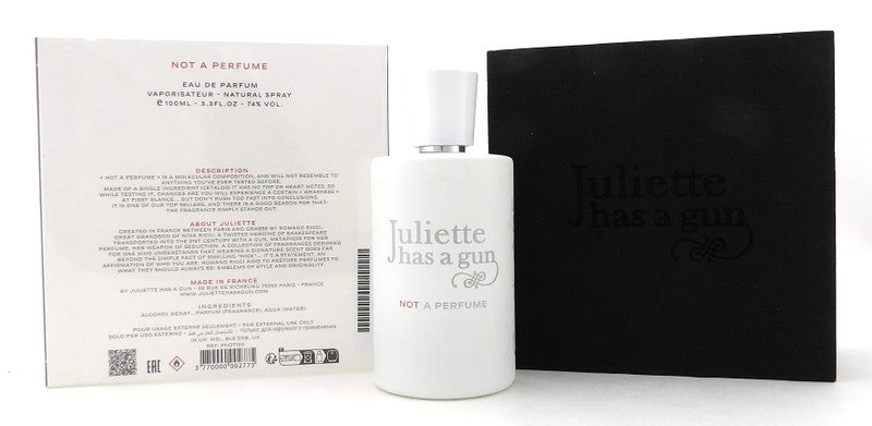 Juliette Has A Gun NOT A PERFUME 3.3 oz.Eau de Parfum Spray for Women Sealed Box