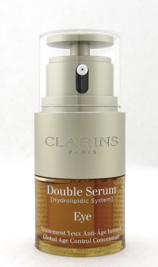 Clarins Double Serum Eye Global Age Control Concentrate 20 ml./ 0.6 oz. New NO BOX
