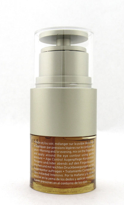 Clarins Double Serum Eye Global Age Control Concentrate 20 ml./ 0.6 oz. New NO BOX