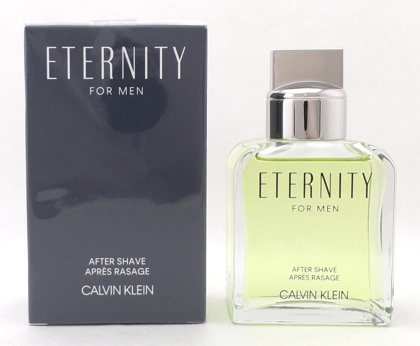 Eternity by Calvin Klein 3.3oz/ 100ml After Shave Splash for Men. New Sealed Box