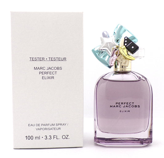 Marc Jacobs Perfect ELIXIR 3.3oz/100ml Eau de Parfum Spray for Women. New Tester w/Cap