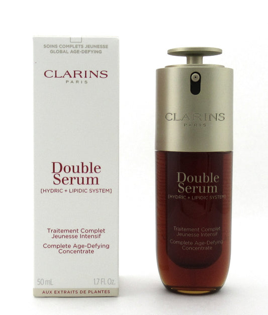 Clarins Double Serum Complete Age Defying Concentrate 50 ml./ 1.7 oz. New Packaging