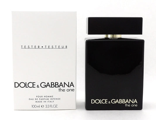 The One by Dolce & Gabbana 3.3 oz./ 100 ml. EDP Intense Spray for Men New Tester w/Cap