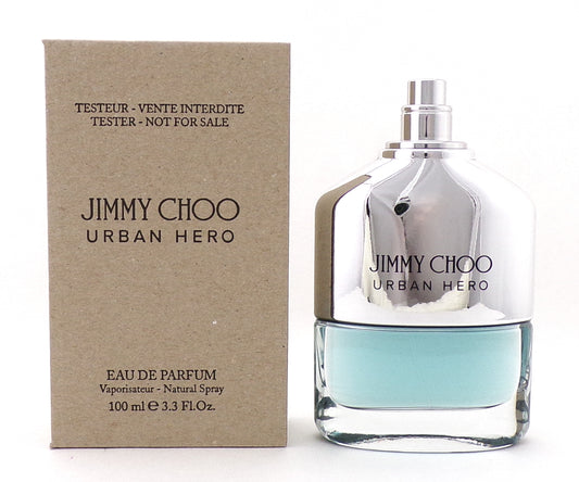 Jimmy Choo URBAN HERO 3.3 oz Eau de Parfum Spray for Men. New Tester NO Cap
