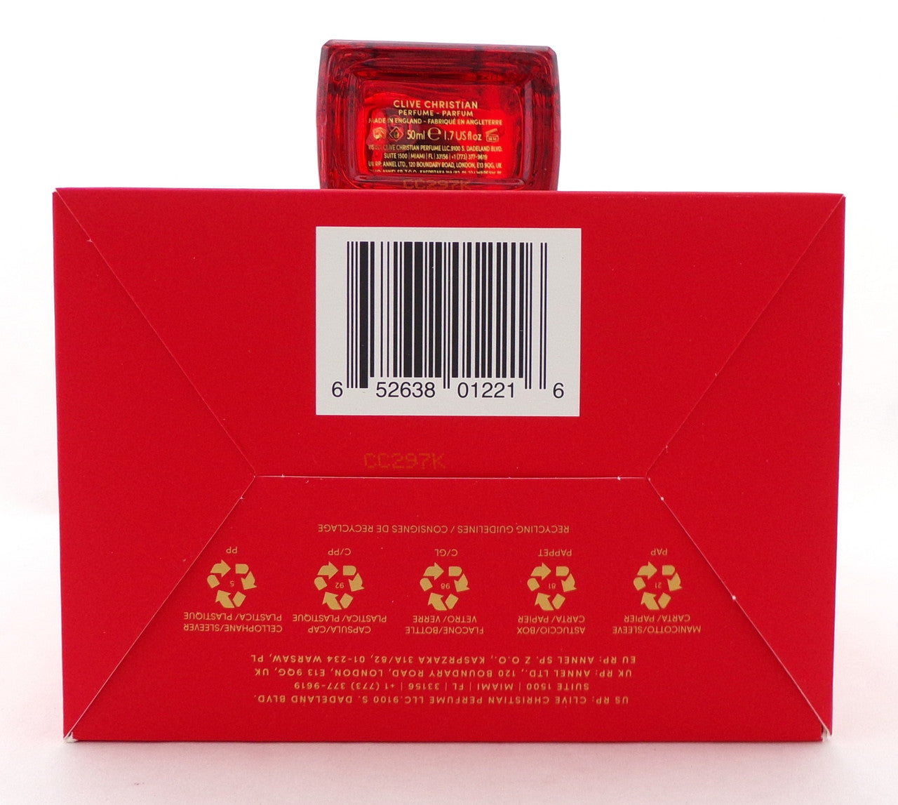 Clive Christian Crown Collection MATSUKITA 1.7 oz. Parfum Spray Unisex. New Sealed Box