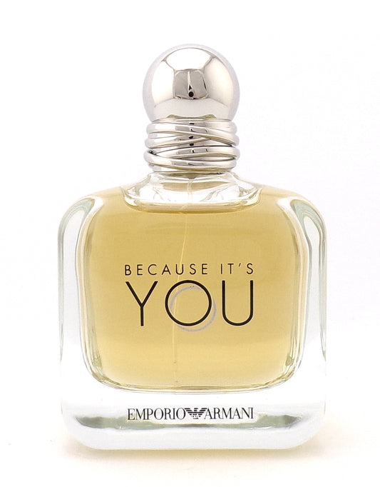 Because it's You by Giorgio Armani 3.3 oz EDP Spray for Women. New NO BOX