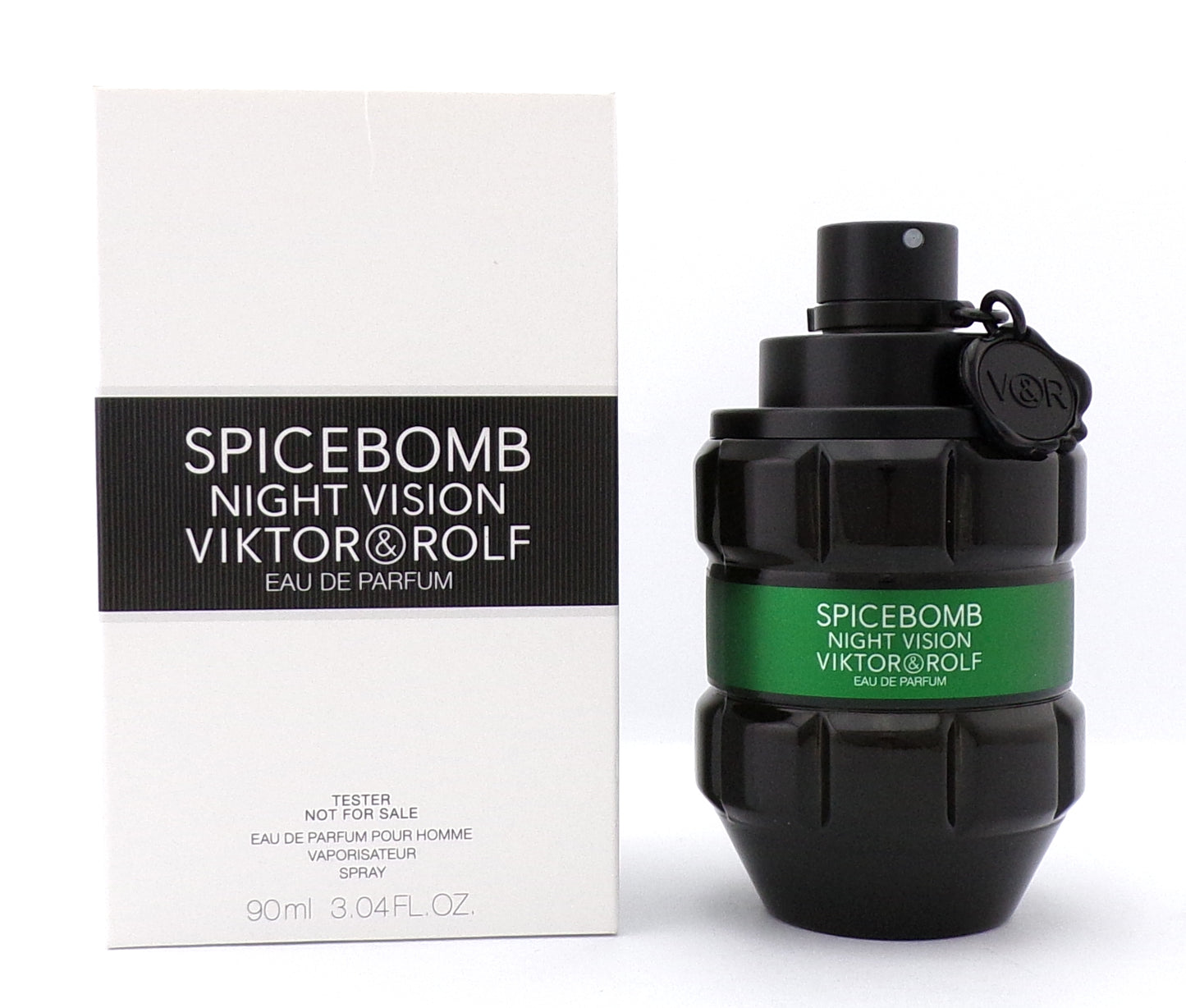 Spicebomb NIGHT VISION by Viktor & Rolf 3.04 oz. EDP Spray for Men. New Tester