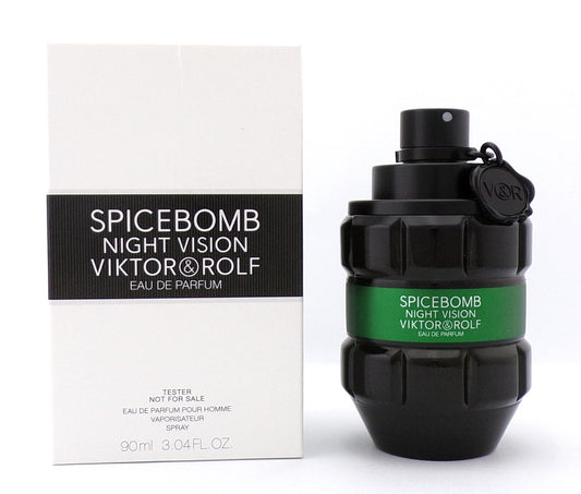 Spicebomb NIGHT VISION by Viktor & Rolf 3.04 oz. EDP Spray for Men. New Tester
