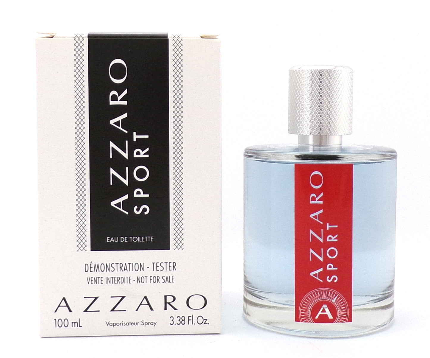 Azzaro Sport by Azzaro 3.38 oz. Eau de Toilette Spray for Men. New Tester w/Cap