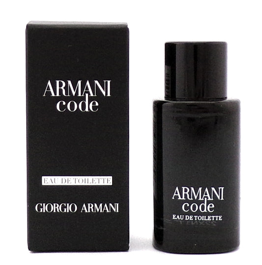 Armani Code by Giorgio Armani 7 ml. Eau de Toilette Mini Splash for Men. New in Box