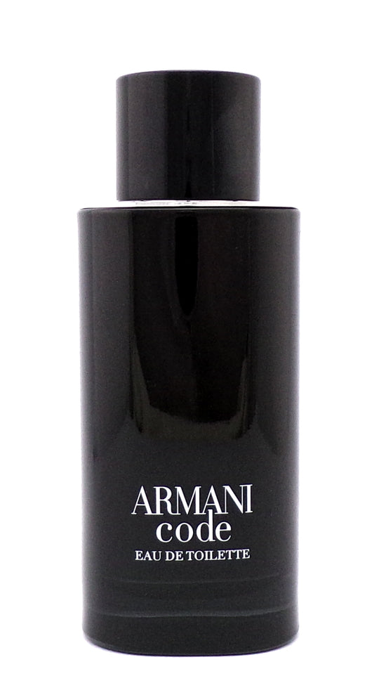 Armani Code by Giorgio Armani 4.2 oz Eau de Toilette REFILLABLE Spray for Men. New NO BOX