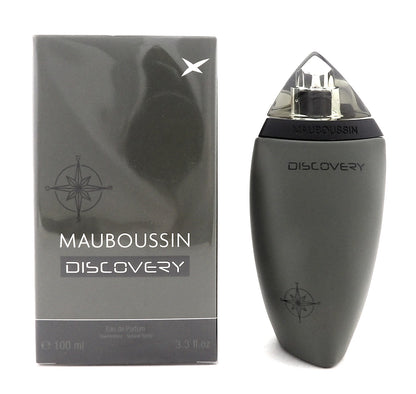 Mauboussin Discovery 3.3 oz./100 ml. Eau de Parfum Spray for Men New DAMAGED Box