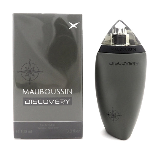 Mauboussin Discovery 3.3 oz./100 ml. Eau de Parfum Spray for Men New DAMAGED Box