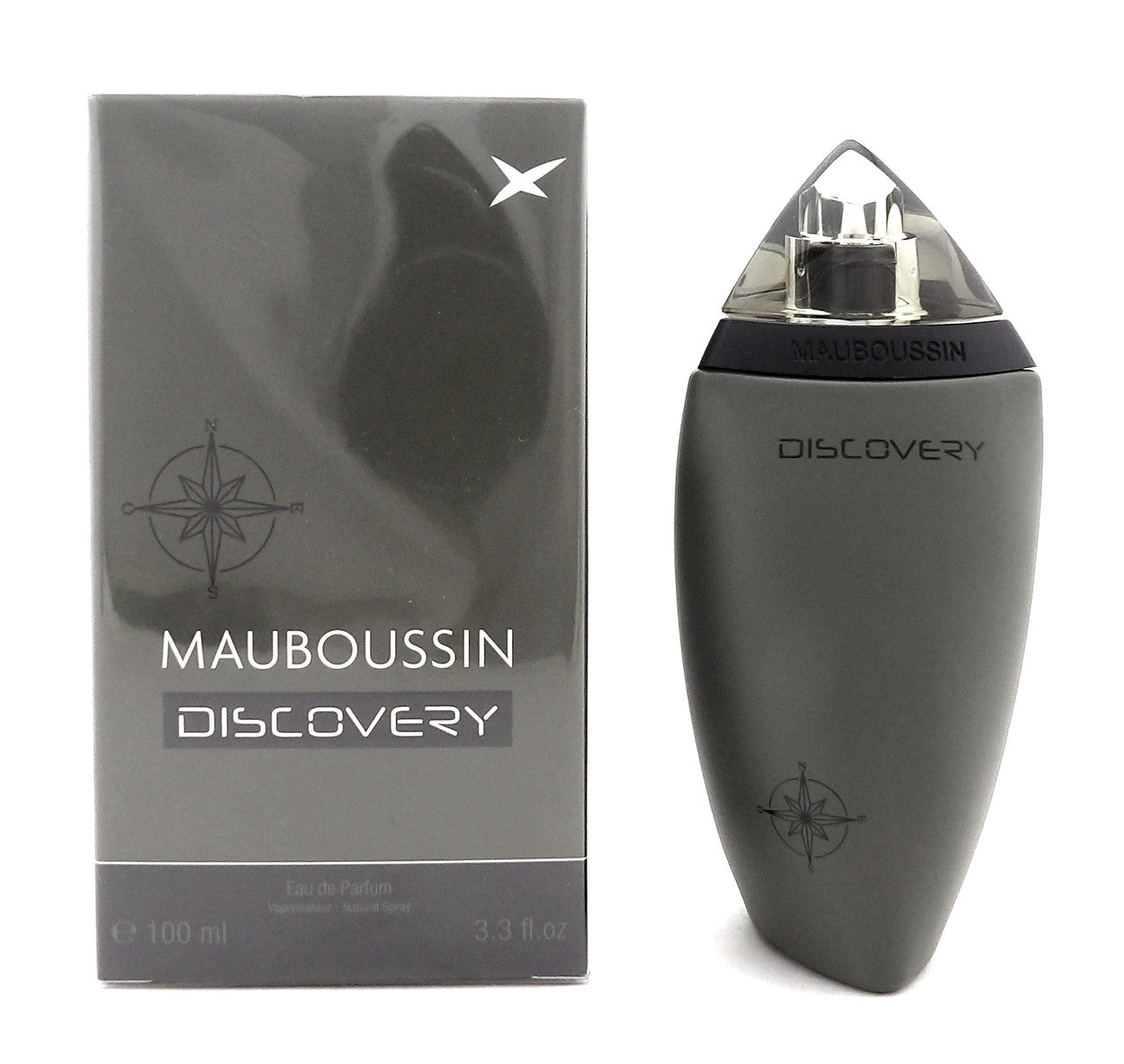 Mauboussin Discovery 3.3 oz./100 ml. Eau de Parfum Spray for Men. New Sealed Box
