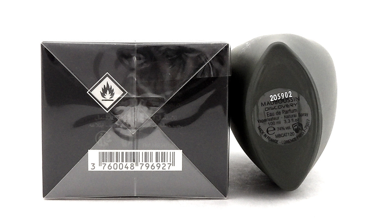 Mauboussin Discovery 3.3 oz./100 ml. Eau de Parfum Spray for Men. New Sealed Box
