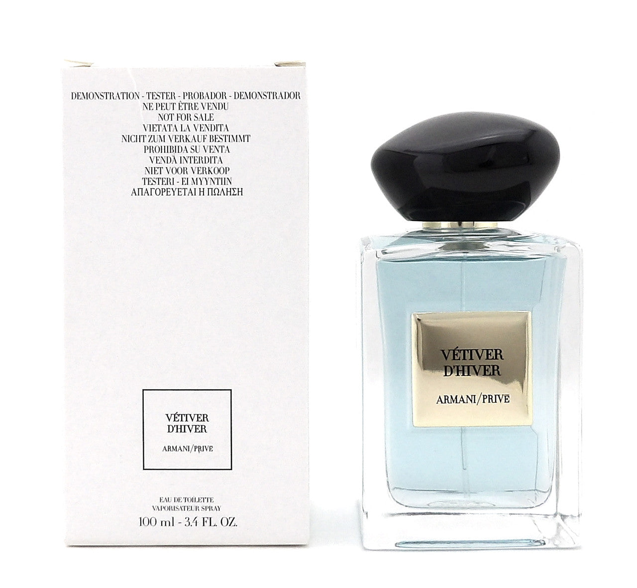 Armani Prive VETIVER D'HIVER by Giorgio Armani 3.4 oz. EDT Spray for Men. New Tester w/Cap