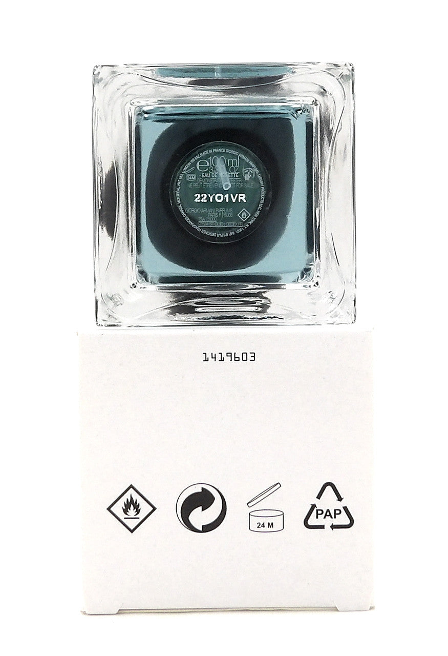 Armani Prive VETIVER D'HIVER by Giorgio Armani 3.4 oz. EDT Spray for Men. New Tester w/Cap