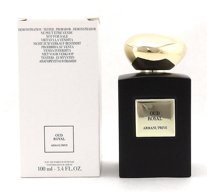 Armani Prive OUD ROYAL by Giorgio Armani 3.4 oz EDP Intense Spray Unisex. New Tester w/Cap