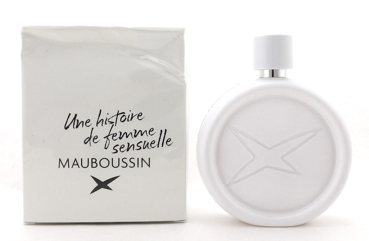Mauboussin Une Histoire de Femme Sensuelle 3.0oz EDP Spray Women New DAMAGED Box