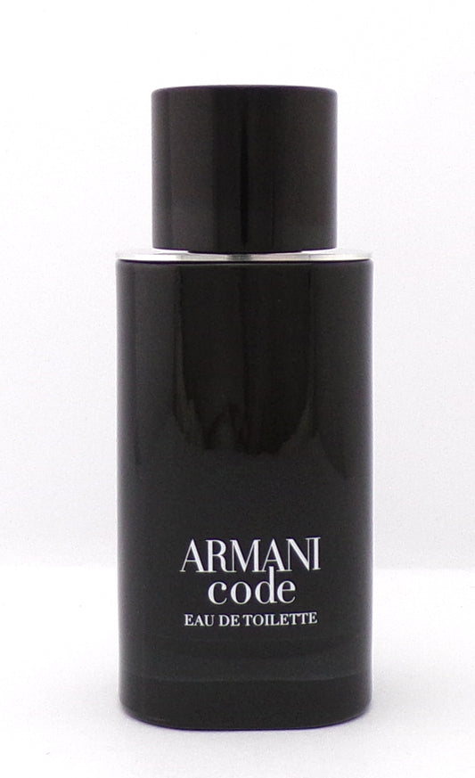 Armani Code by Giorgio Armani 2.5 oz EDT Refillable Spray for Men New NO BOX