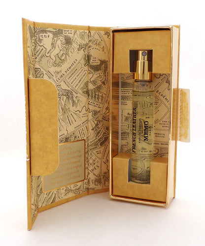 Memo Paris French Leather 0.33oz Eau de Parfum REFILL Purse Spray New Sealed Box