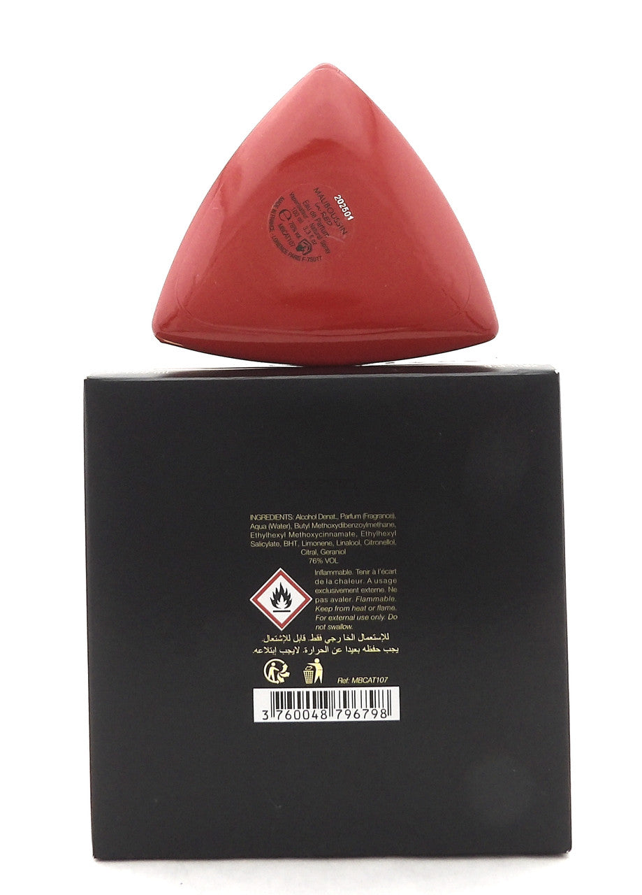 Mauboussin in Red 3.3 oz./ 100 ml. Eau de Parfum Spray for Women. New in Box