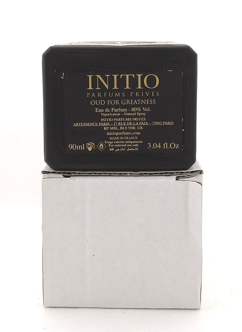 Initio Oud for Greatness 3.04 oz. Eau de Parfum Spray Unisex. New Tester w/Cap