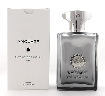 Amouage REFLECTION 45 MAN 3.4 oz/ 100 ml Extrait de Parfum Spray for Men. Brand New TESTER w/Cap