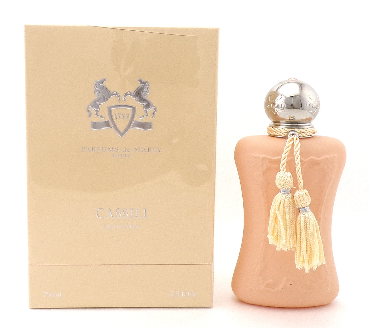 CASSILI by Parfums de Marly 2.5 oz. /75 ml. EDP Spray for Women New DAMAGED Box