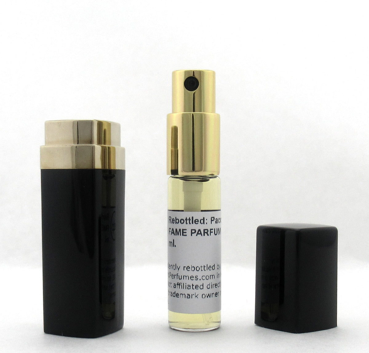 Rebottled: Paco Rabanne FAME PARFUM Refillable Spray 0.25 oz./ 7.5 ml.