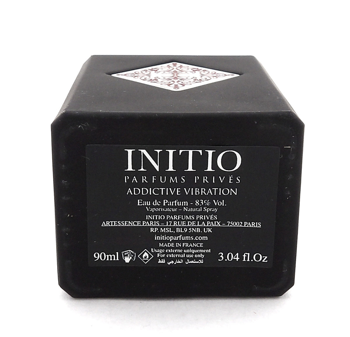 INITIO Addictive Vibration 3.04 oz./ 90 ml. Eau de Parfum Spray Unisex. New Tester w/Cap