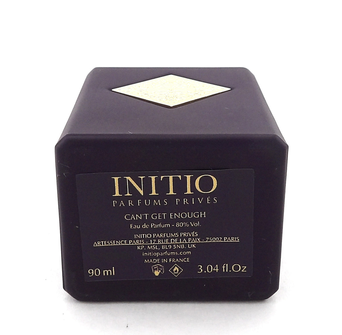 Initio Can't Get Enough 3.0 oz./90 ml. Eau de Parfum Spray New NO BOX DAMAG. Bottle