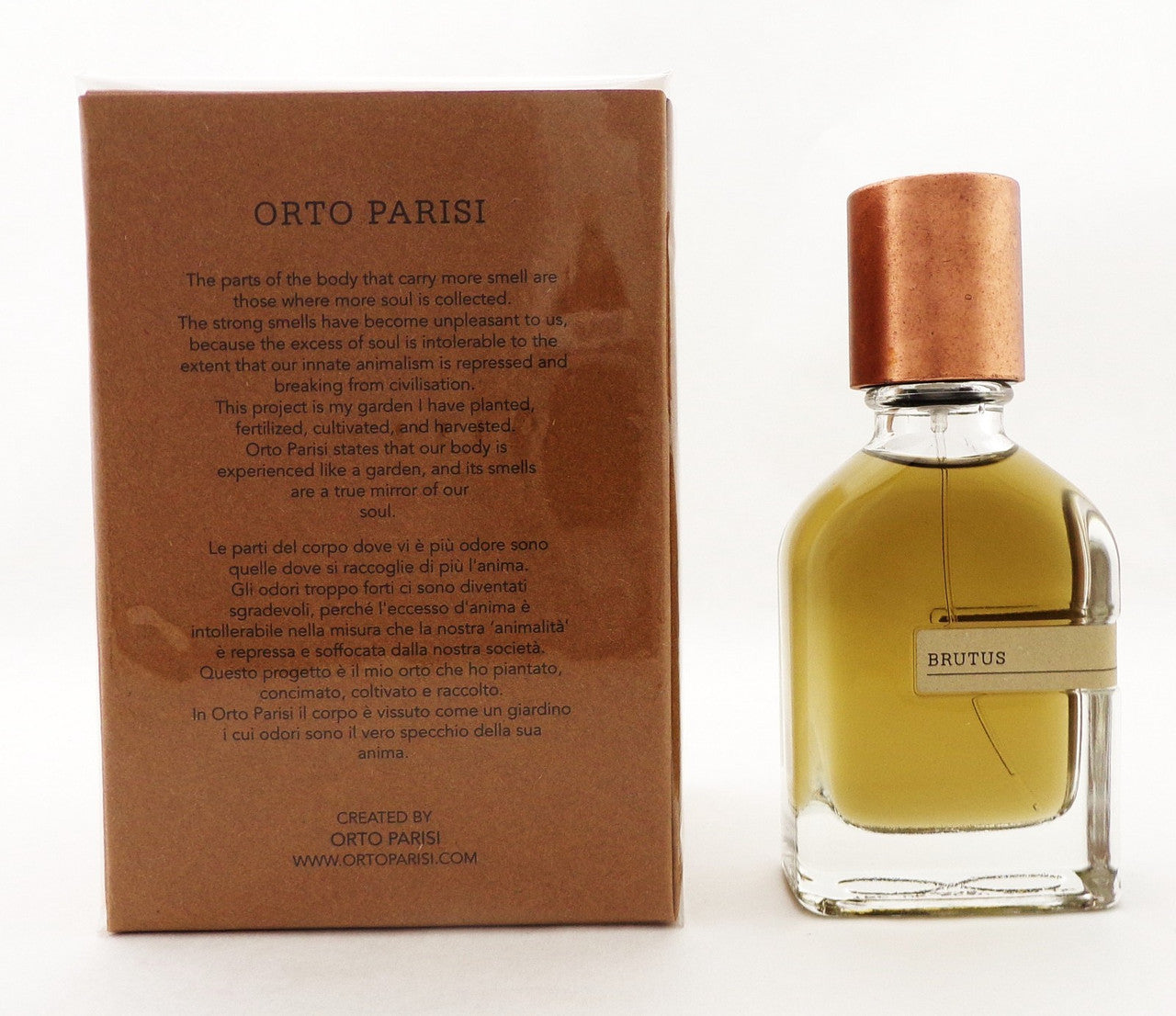 Orto Parisi BRUTUS 1.7 oz. Parfum Spray Unisex. New Sealed Box