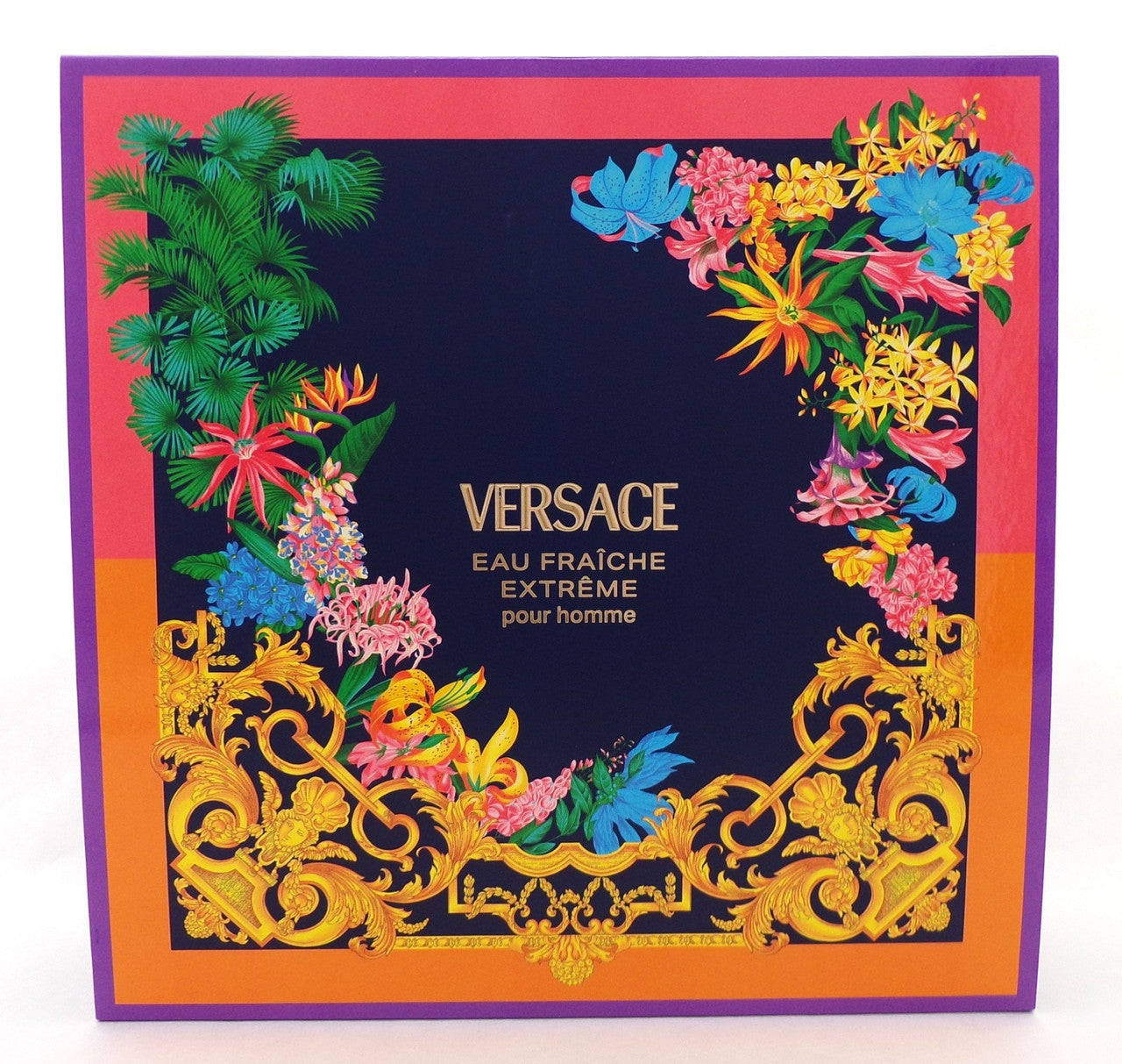 Versace EAU FRAICHE Extreme Pour Homme 3.4 oz. & 0.17 oz. EDP + 5.0 oz S/Gel SET