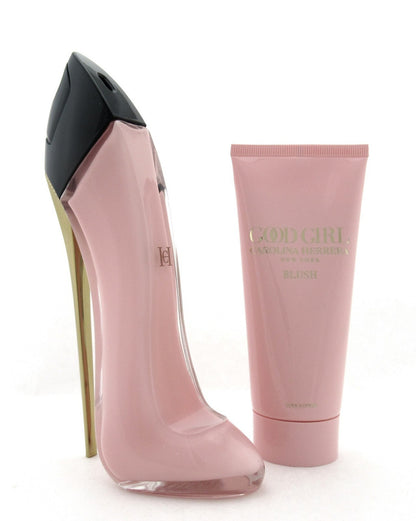 Good Girl Blush by Carolina Herrera 2 Pc Set Women EDP Spray 2.7 oz. +B/Lotion