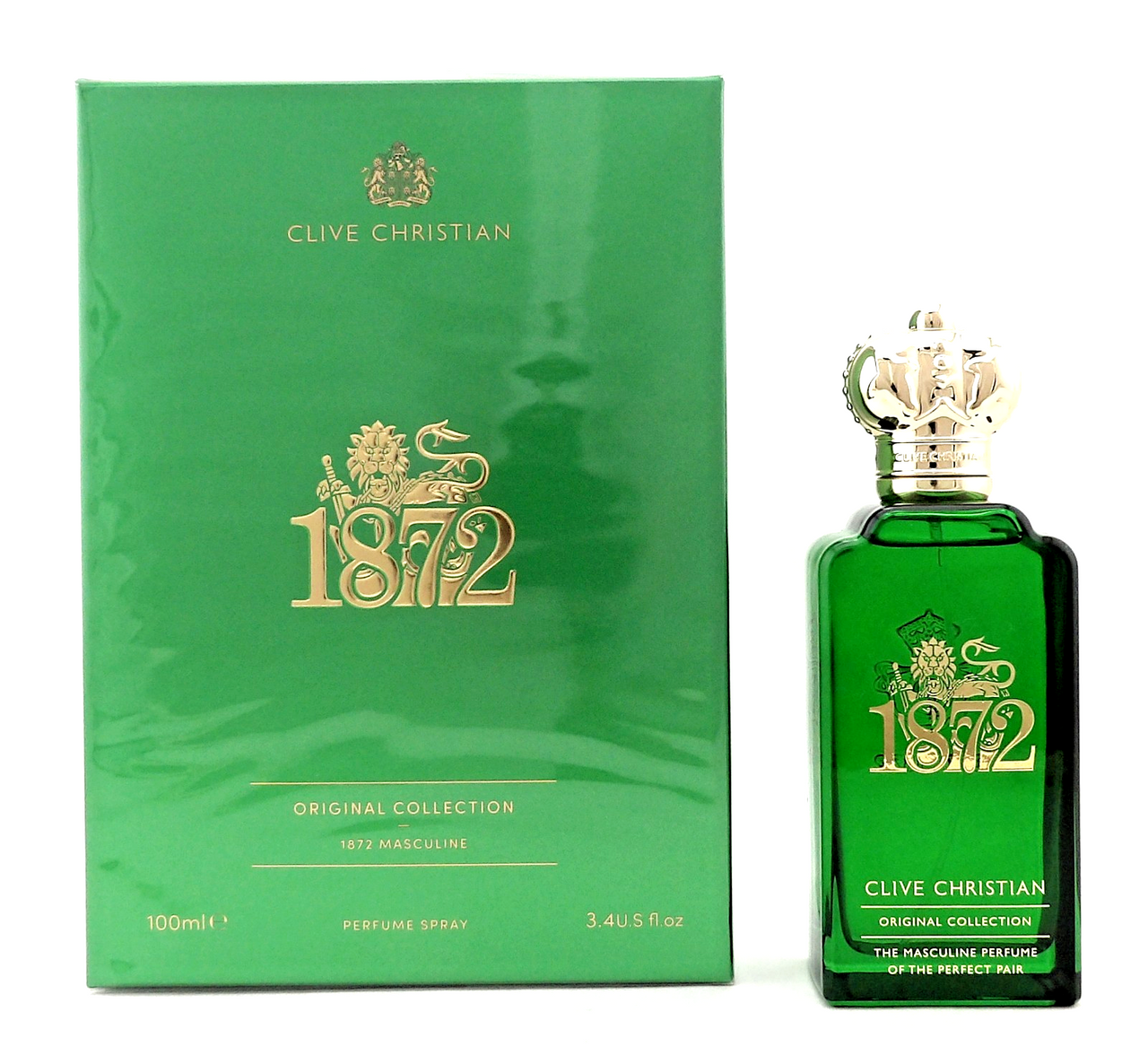 1872 Masculine by Clive Christian 3.4 oz. Perfume Spray for Man. New Sealed Box