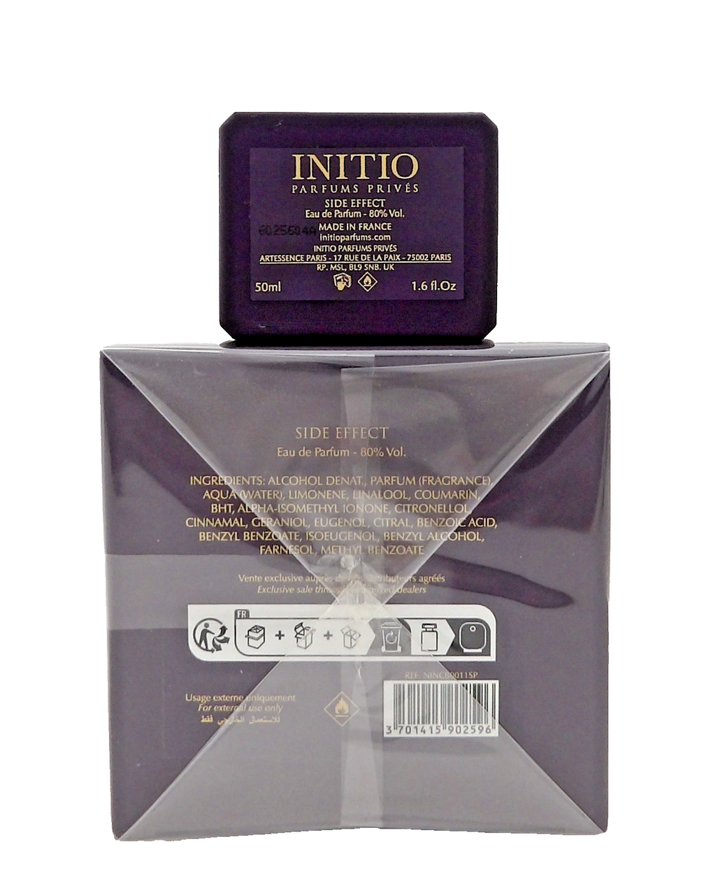 SIDE EFFECT by Initio 1.6 oz./ 50 ml. Eau de Parfum Spray Unisex. New Sealed Box