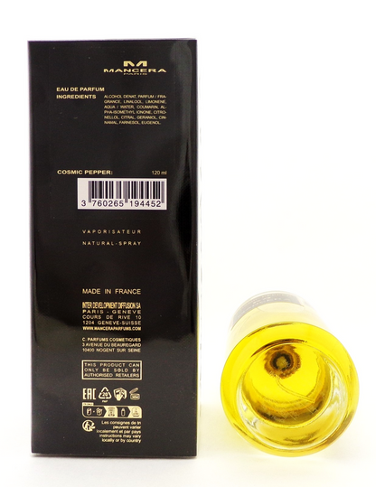 COSMIC PEPPER by Mancera 4.0 oz./ 120 ml. Eau de Parfum Spray Unisex. New in Box