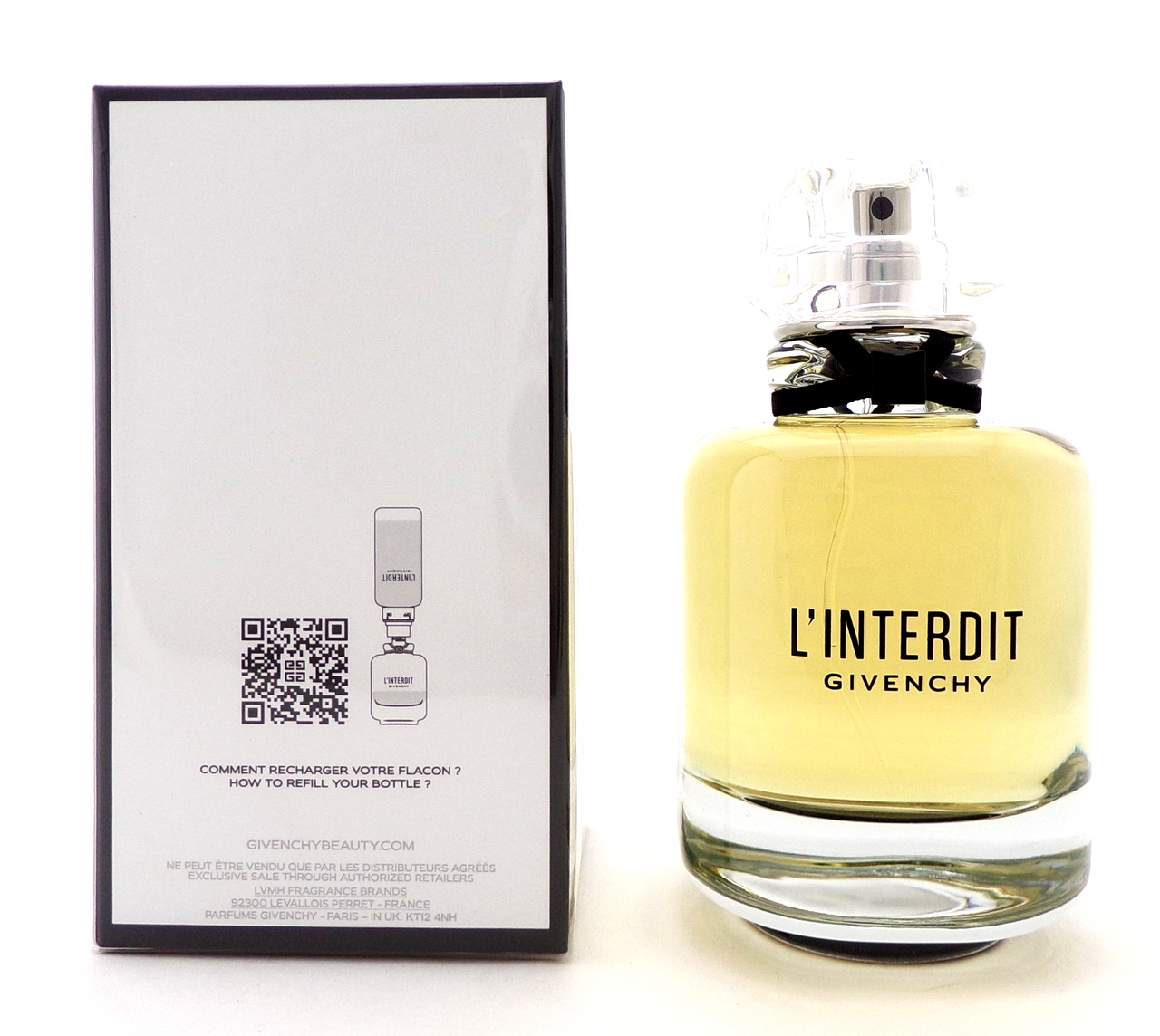 L'INTERDIT by Givenchy 3.3 oz. Eau de Parfum Refillable Spray New in Sealed Box