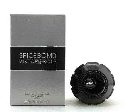 Spicebomb by Viktor & Rolf Cologne 3.04 oz./90 ml. EDT Spray New NO CELLOPHANE